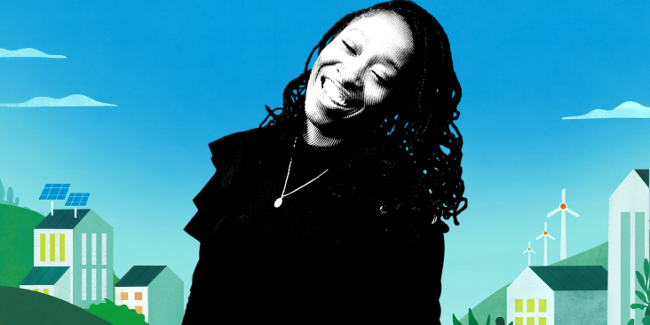 Kameale Terry and Degrees podcast background